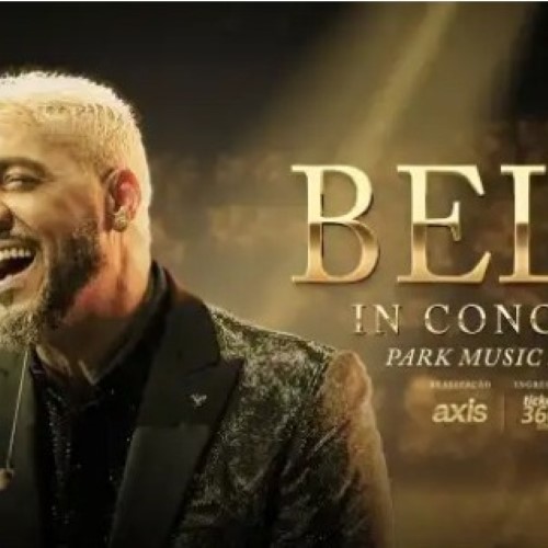 Belo in Concert acontece no dia 1° de agosto, no Shopping Park Sul, em Volta Redonda